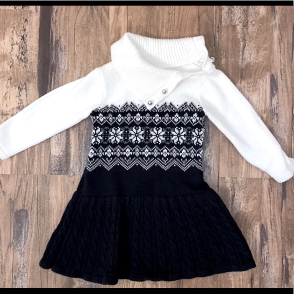 Janie and Jack sweater dress 12-18m